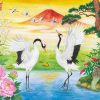 Auspicious Crane Couple Jigsaw Puzzle Set