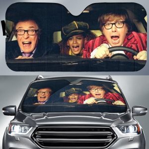 Austin Powers Car Auto Sun Shade