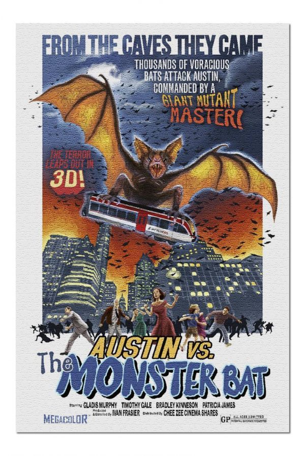 Austin Vs The Monster Bat Jigsaw Puzzle Set