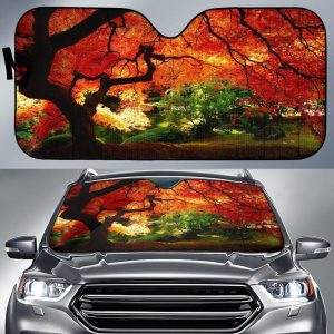 Autumn Tree Car Auto Sun Shade
