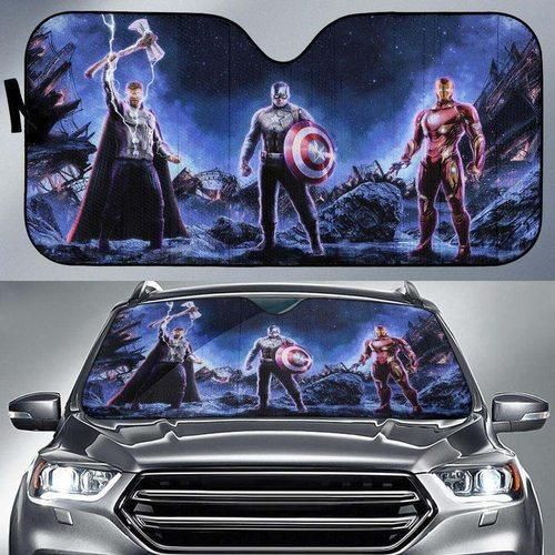 Avengers Thor Captain America Ironman Car Auto Sun Shade Avengers Thor Captain America Ironman Car Auto Sun Shade
