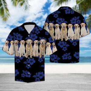 Awesome Labrador Retriever Hawaiian Shirt Summer Button Up