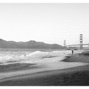 B&W San Francisco Jigsaw Puzzle Set