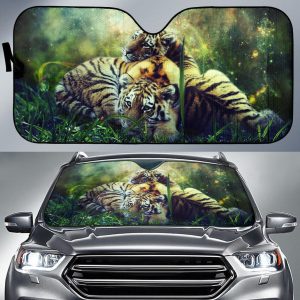 Baby Tigers Car Auto Sun Shade