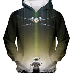 Baby Yoda 3D Printed Hoodie/Zipper Hoodie