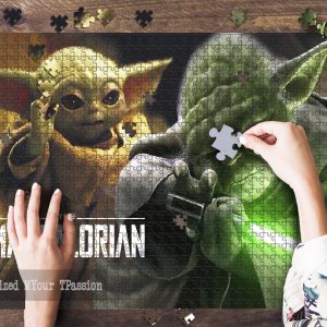 Baby Yoda Mandalorian Jigsaw Puzzle Set