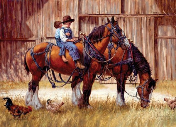 Back To The Barn Jigsaw Puzzle Set