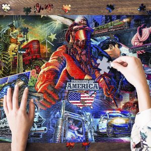 Backbone Of America Jigsaw Puzzle Set