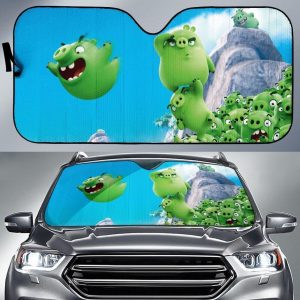 Bad Piggies Funny Car Auto Sun Shade