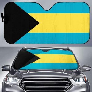 Bahamas Flag Car Auto Sun Shade