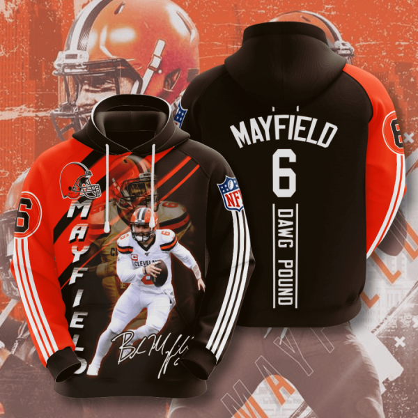 Baker Mayfield Cleveland Browns 3D Printed Hoodie/Zipper Hoodie