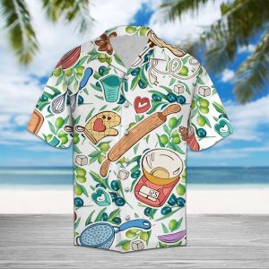 Baking Lovers Hawaiian Shirt Summer Button Up