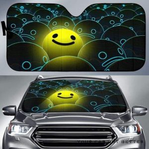 Ball Smile Car Auto Sun Shade