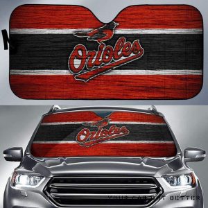 Baltimore Orioles Car Auto Sun Shade