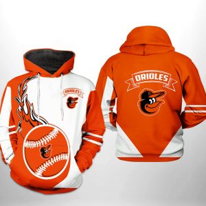 Baltimore Orioles MLB Classic 3D Printed Hoodie/Zipper Hoodie