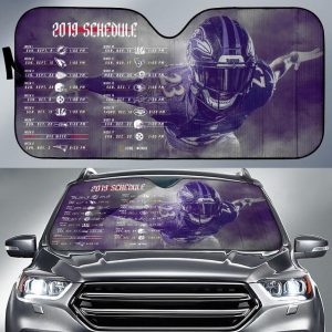 Baltimore Ravens Car Auto Sun Shade