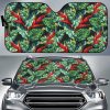 Banana Leaf Hawaiian Car Auto Sun Shade