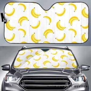 Banana Pattern Car Auto Sun Shade