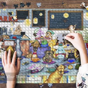 Barks Cafe Jigsaw Puzzle Set