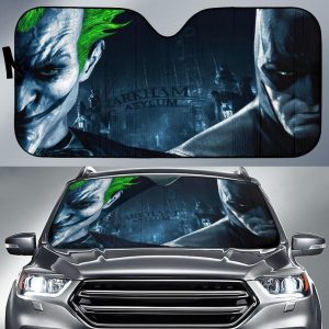 Batman And Joker Movie Car Auto Sun Shade