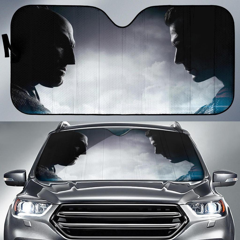 Batman Vs Superman 1 Car Auto Sun Shade Batman Vs Superman 1 Car Auto Sun Shade
