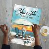 Beach Chairs Jigsaw Puzzle Set