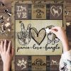 Beagle Dog Jigsaw Puzzle Set
