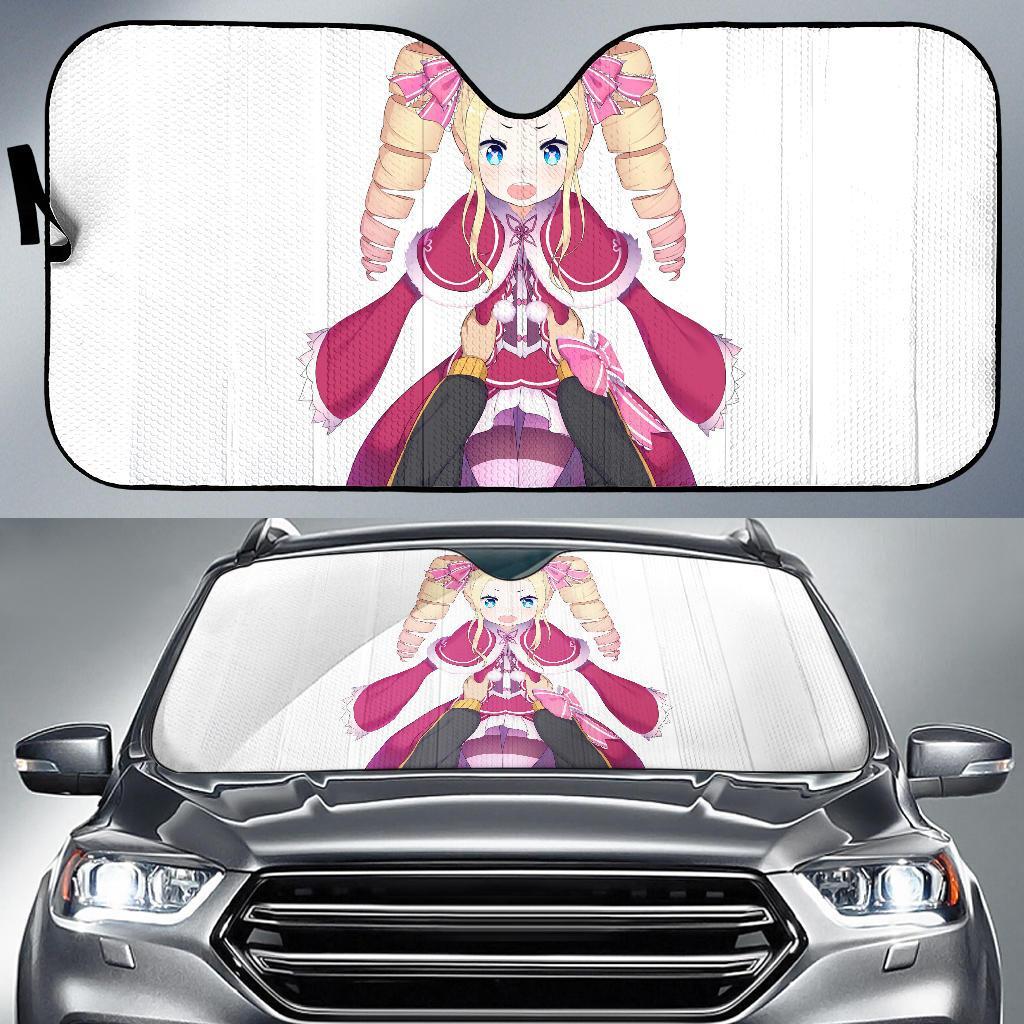 Beatrice Rezero Satomi Arai Artificial Spirit Car Auto Sun Shade Beatrice Rezero Satomi Arai Artificial Spirit Car Auto Sun Shade