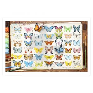 Beautiful Butterflies Jigsaw Puzzle Set
