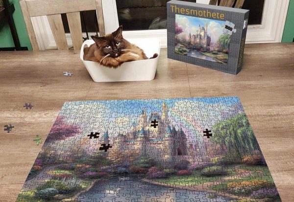 Beautiful Castle Jigsaw Puzzle Set