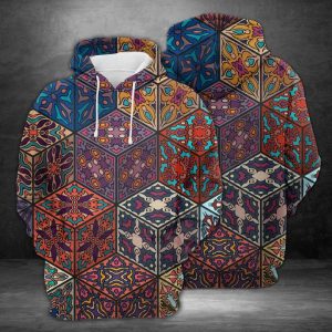 Beautiful Mandala 3D Printed Hoodie/Zipper Hoodie