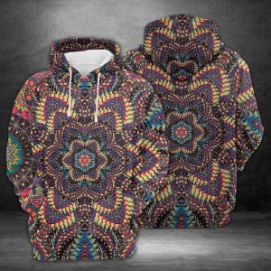 Beautiful Mandala 3D Printed Hoodie/Zipper Hoodie