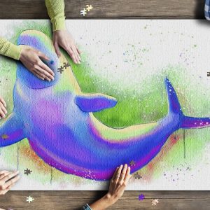 Beluga Whale Jigsaw Puzzle Set