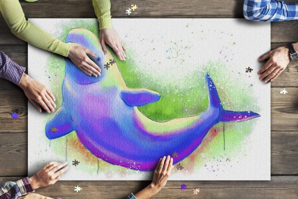 Beluga Whale Jigsaw Puzzle Set