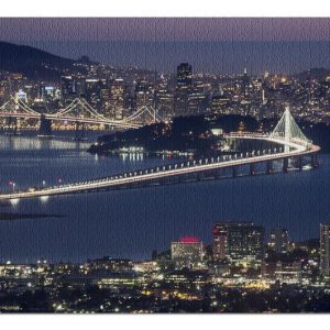 Berkeley At Night Jigsaw Puzzle Set