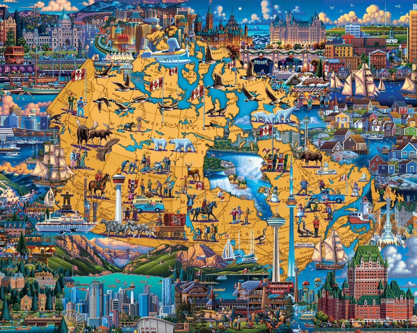 Best Of Canada Jigsaw Puzzle Set Best Of Canada Jigsaw Puzzle Set