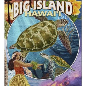Big Island Hawaii Jigsaw Puzzle Set