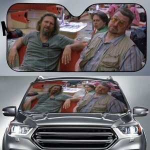 Big Lebowski Funny Car Auto Sun Shade