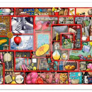 Big Red Box Jigsaw Puzzle Set