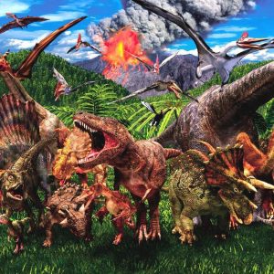 Big World Of Dinosaurs Jigsaw Puzzle Set