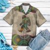 Bigfoot Mandala Hawaiian Shirt Summer Button Up