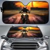 Biker Motorcycle Ride Car Auto Sun Shade