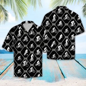 Biking For Vacation Hawaiian Shirt Summer Button Up