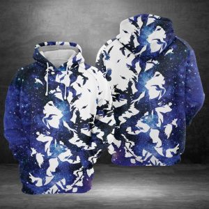 Birds Sky 3D Printed Hoodie/Zipper Hoodie