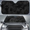 Black Camouflage Car Auto Sun Shade