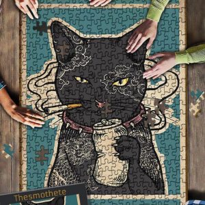 Black Cat ? Jigsaw Puzzle Set