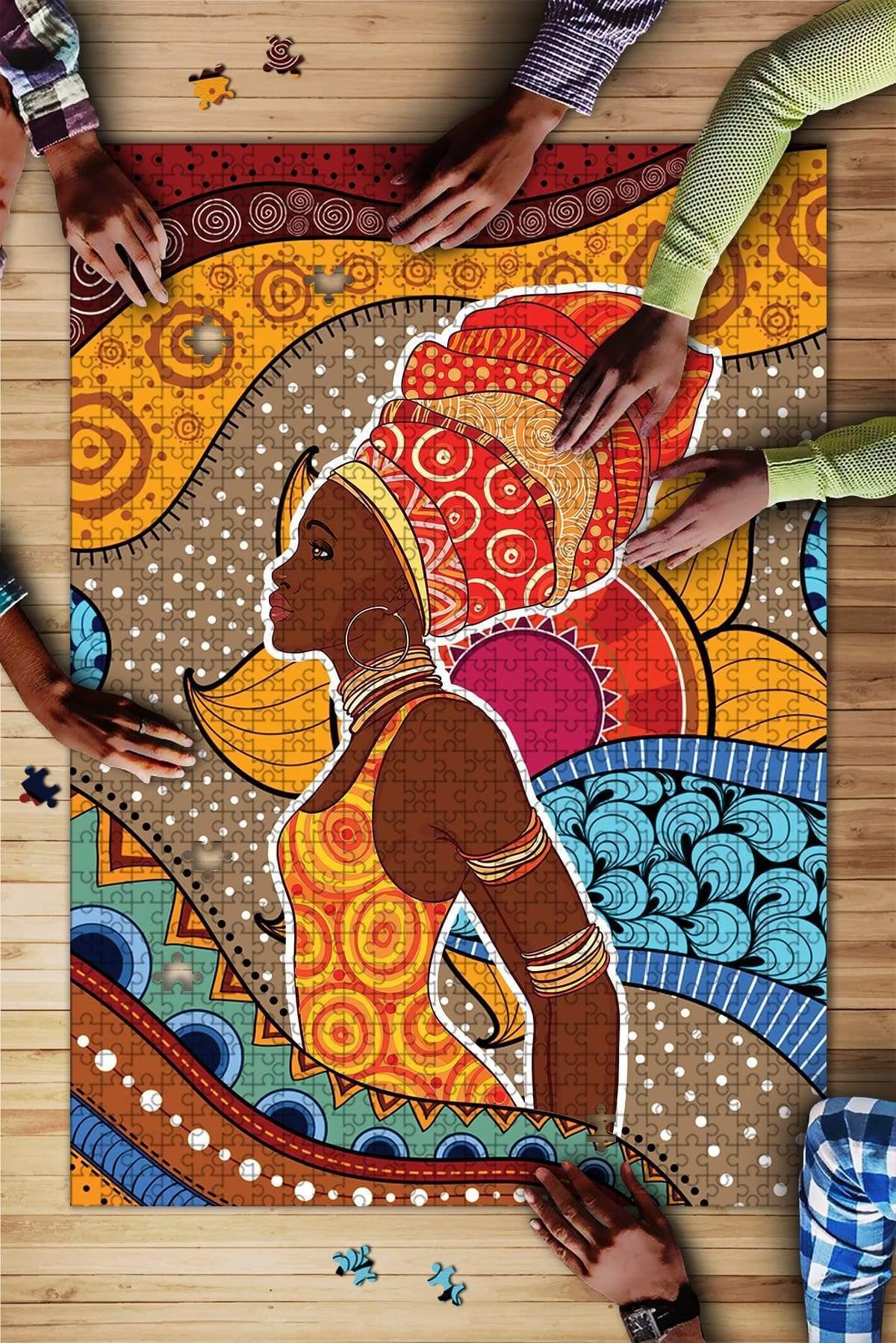Black Girl Jigsaw Puzzle Set Black Girl Jigsaw Puzzle Set