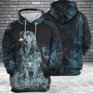 Bloodhound Galaxy 3D Printed Hoodie/Zipper Hoodie