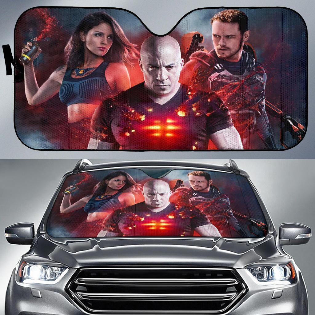 Bloodshot Movie Car Auto Sun Shade Bloodshot Movie Car Auto Sun Shade