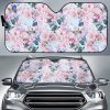 Blossom Floral Flower Car Auto Sun Shade